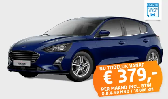 ford focus private lease vakgarage autoweerd